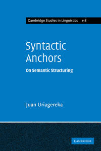 Bokomslag för "Syntactic Anchors"
