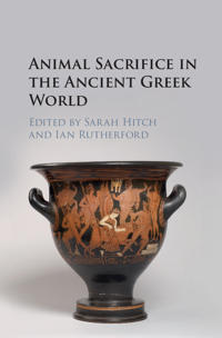 Kirjan kansi "Animal Sacrifice in the Ancient Greek World"
