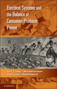 Bokomslag för "Electoral Systems and the Balance of Consumer-Producer Power"