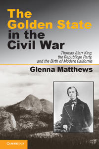 Kirjan kansi "The Golden State in the Civil War"