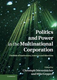 Bokomslag för "Politics and Power in the Multinational Corporation"