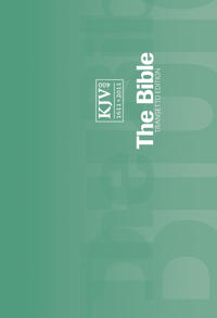 KJV Transetto Text Bible, Green Green