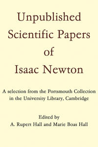 Unpublished Scientific Papers of Isaac Newton