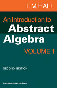 Bokomslag för "An Introduction to Abstract Algebra"