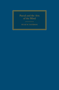 Pascal and the Arts of the Mind