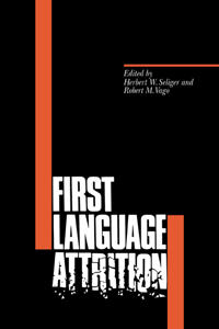 Bokomslag för "First Language Attrition"