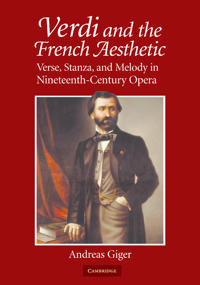 Kirjan kansi "Verdi and the French Aesthetic"