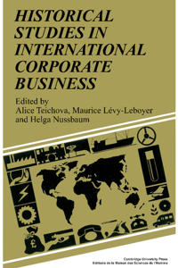 Bokomslag för "Historical Studies in International Corporate Business"