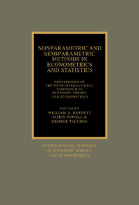 Nonparametric and Semiparametric Methods in Econometrics and Statistics