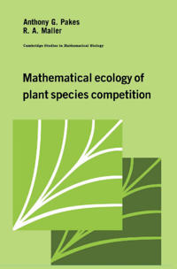 Kirjan kansi "Mathematical Ecology of Plant Species Competition"