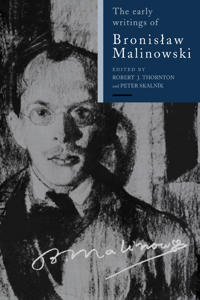 Bokomslag för "The Early Writings of Bronislaw Malinowski"