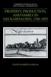 Bokomslag för "Property, Production, and Family in Neckarhausen, 1700–1870"