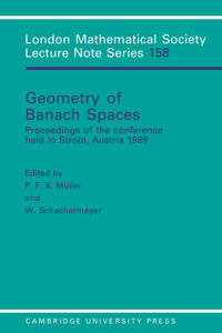 Geometry of Banach Spaces
