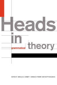 Bokomslag för "Heads in Grammatical Theory"