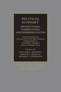Political Economy: Institutions, Competition and Representation