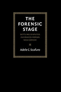 Bokomslag för "The Forensic Stage"
