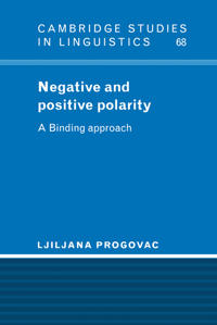 Bokomslag för "Negative and Positive Polarity"