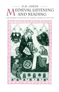 Bokomslag för "Medieval Listening and Reading"