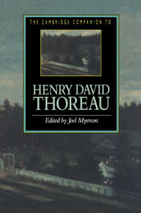Kirjan kansi "The Cambridge Companion to Henry David Thoreau"
