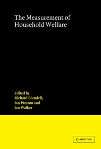 Bokomslag för "The Measurement of Household Welfare"