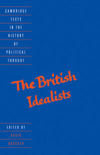 Bokomslag för "The British Idealists"