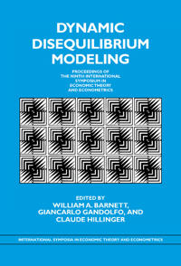 Dynamic Disequilibrium Modeling: Theory and Applications