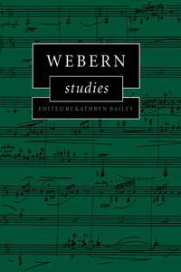 Bokomslag för "Webern Studies"