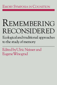 Bokomslag för "Remembering Reconsidered"