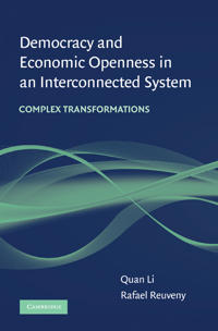 Bokomslag för "Democracy and Economic Openness in an Interconnected System"