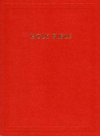 REB Lectern Edition with Apocrypha Red imitation leather REBA210