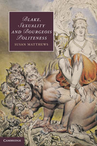 Kirjan kansi "Blake, Sexuality and Bourgeois Politeness"
