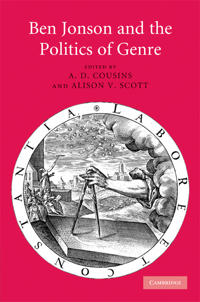 Bokomslag för "Ben Jonson and the Politics of Genre"