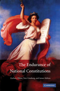 Bokomslag för "The Endurance of National Constitutions"