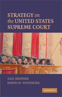 Bokomslag för "Strategy on the United States Supreme Court"