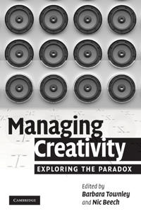 Kirjan kansi "Managing Creativity"