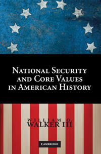 Bokomslag för "National Security and Core Values in American History"