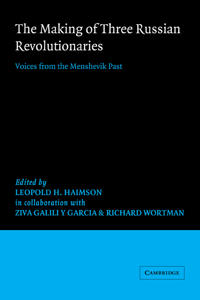 Bokomslag för "The Making of Three Russian Revolutionaries"