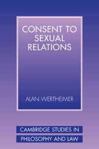 Consent to Sexual Relations