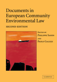 Bokomslag för "Documents in European Community Environmental Law"