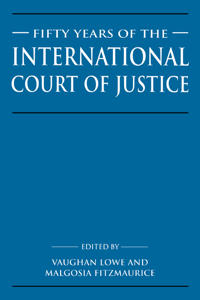 Kirjan kansi "Fifty Years of the International Court of Justice"