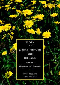 Bokomslag för "Flora of Great Britain and Ireland: Volume 4, Campanulaceae - Asteraceae"