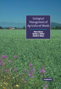 Kirjan kansi "Ecological Management of Agricultural Weeds"