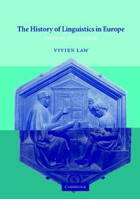 Bokomslag for "The History of Linguistics in Europe"