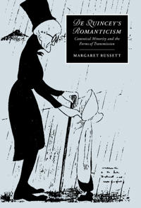 Bokomslag för "De Quincey's Romanticism"