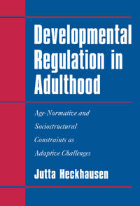 Bokomslag för "Developmental Regulation in Adulthood"