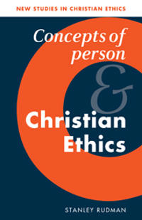 Bokomslag för "Concepts of Person and Christian Ethics"
