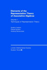 Bokomslag för "Elements of the Representation Theory of Associative Algebras: Volume 1"