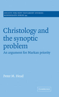 Bokomslag för "Christology and the Synoptic Problem"