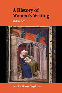 Kirjan kansi "A History of Women's Writing in France"