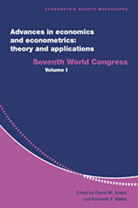 Bokomslag för "Advances in Economics and Econometrics: Theory and Applications"